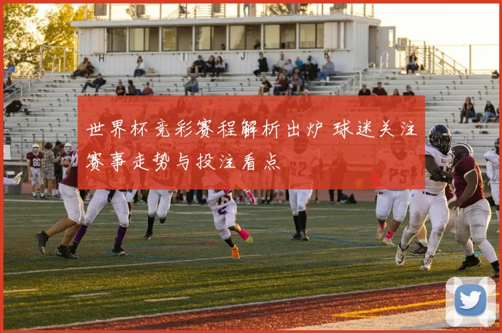 世界杯竞彩赛程解析出炉 球迷关注赛事走势与投注看点